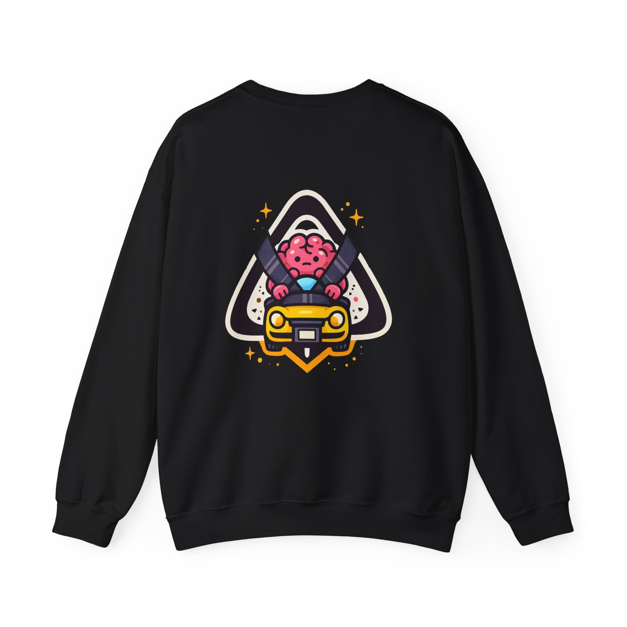 Brain In The Drivers Seat- The Harm Reduction Project Graphic Crewneck