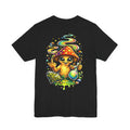 Psychedelic Mushroom Tee - 'Harm Reduction Project' Graphic T-Shirt