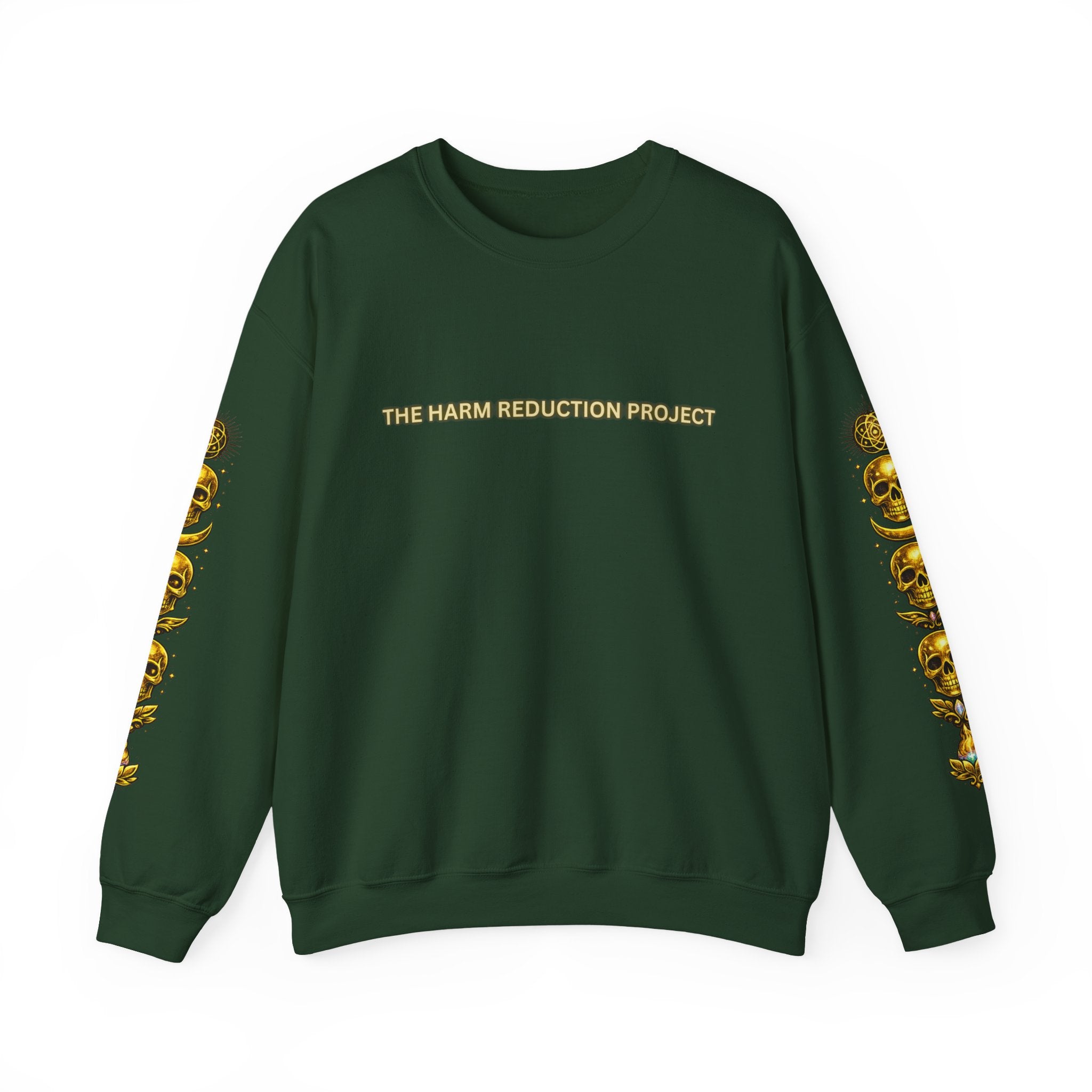 Skull Sweatshirt — Harm Reduction Project Graphic Crewneck