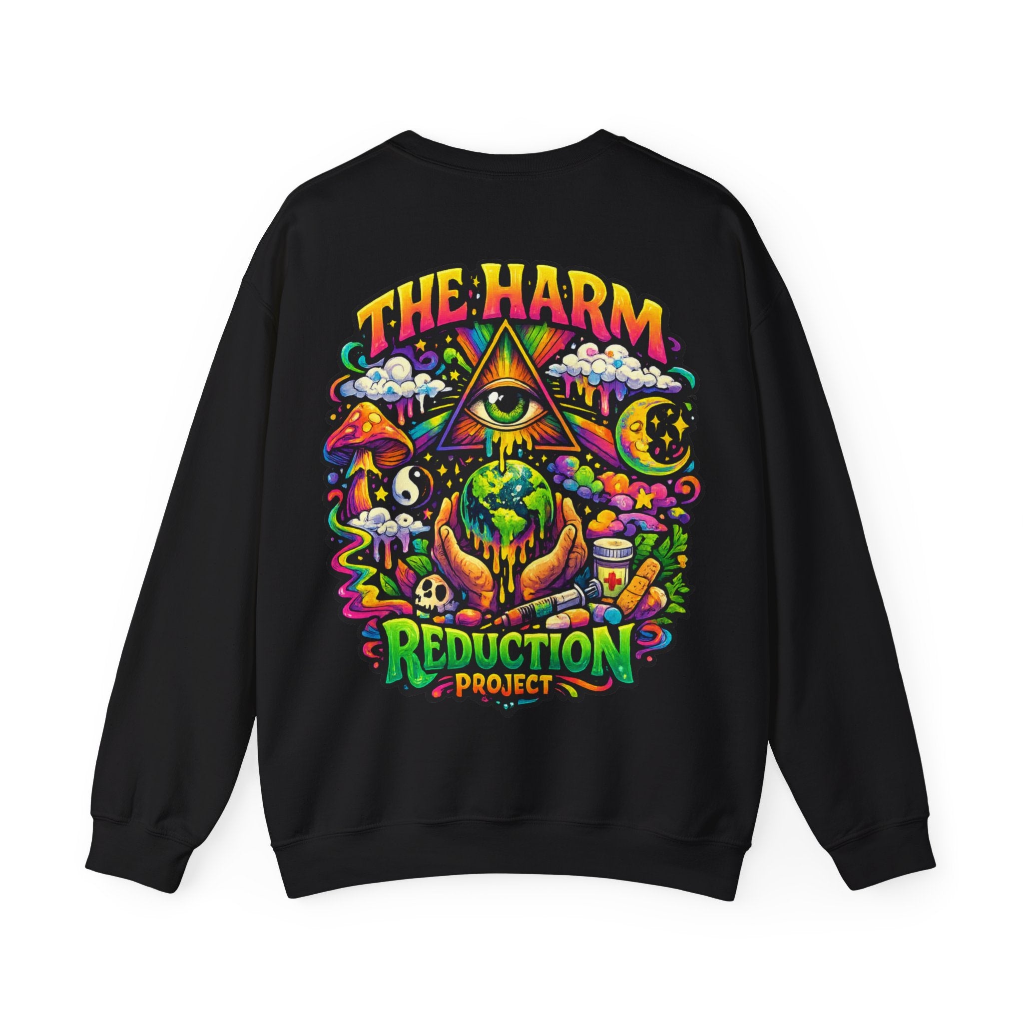 The Harm Reduction Project Graphic Crewneck