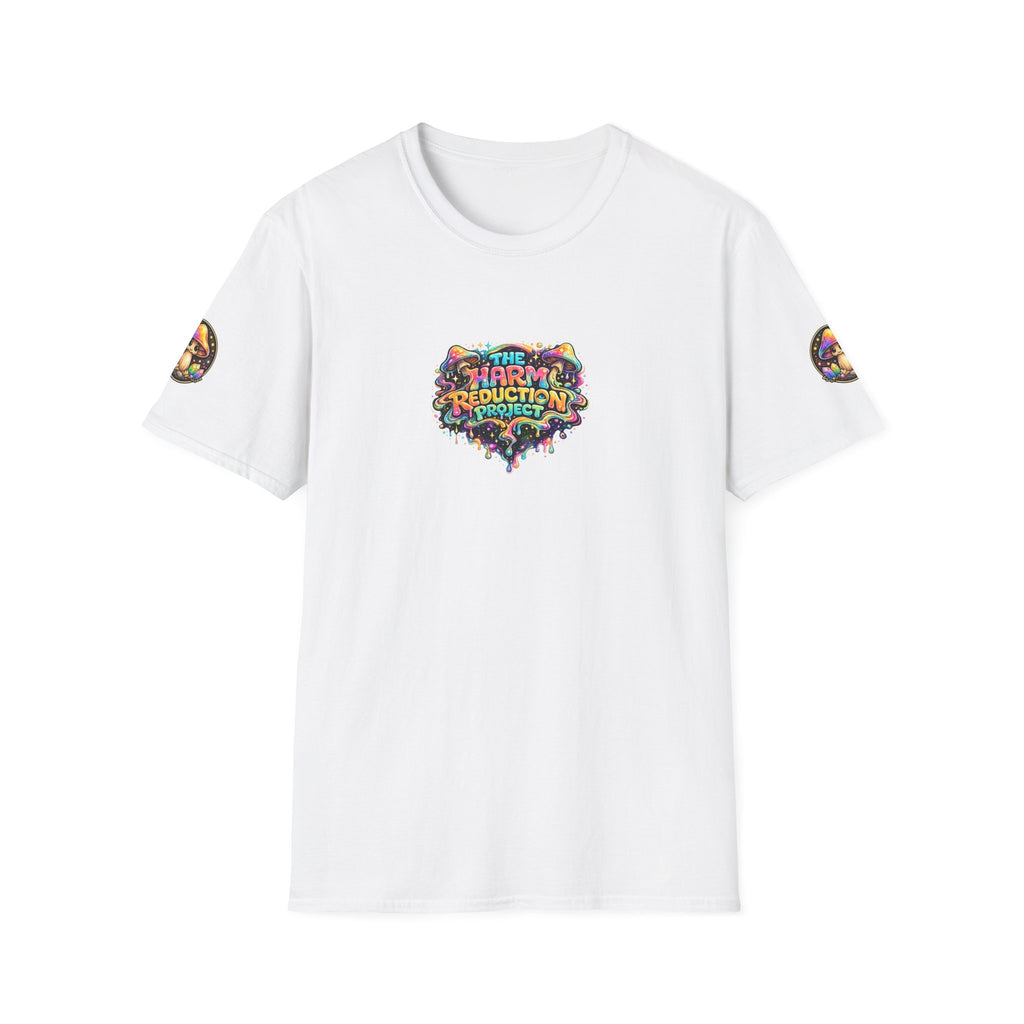 Psychedelic Mushroom Art T-Shirt — Colorful Cute Shroom Graphic Tee