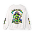 Harm Reduction Alien Crewneck Sweatshirt — "Look After Your Mates" Graphic